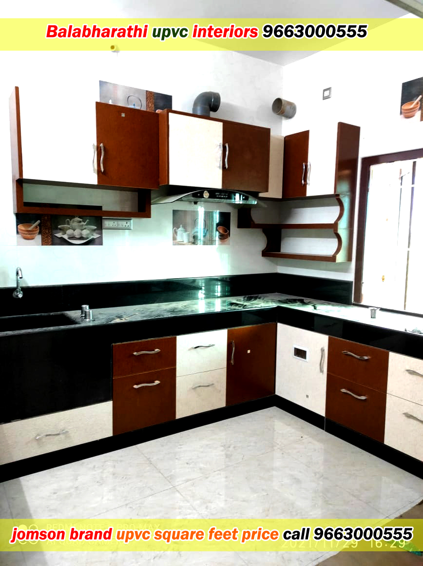 double color modular kitchen