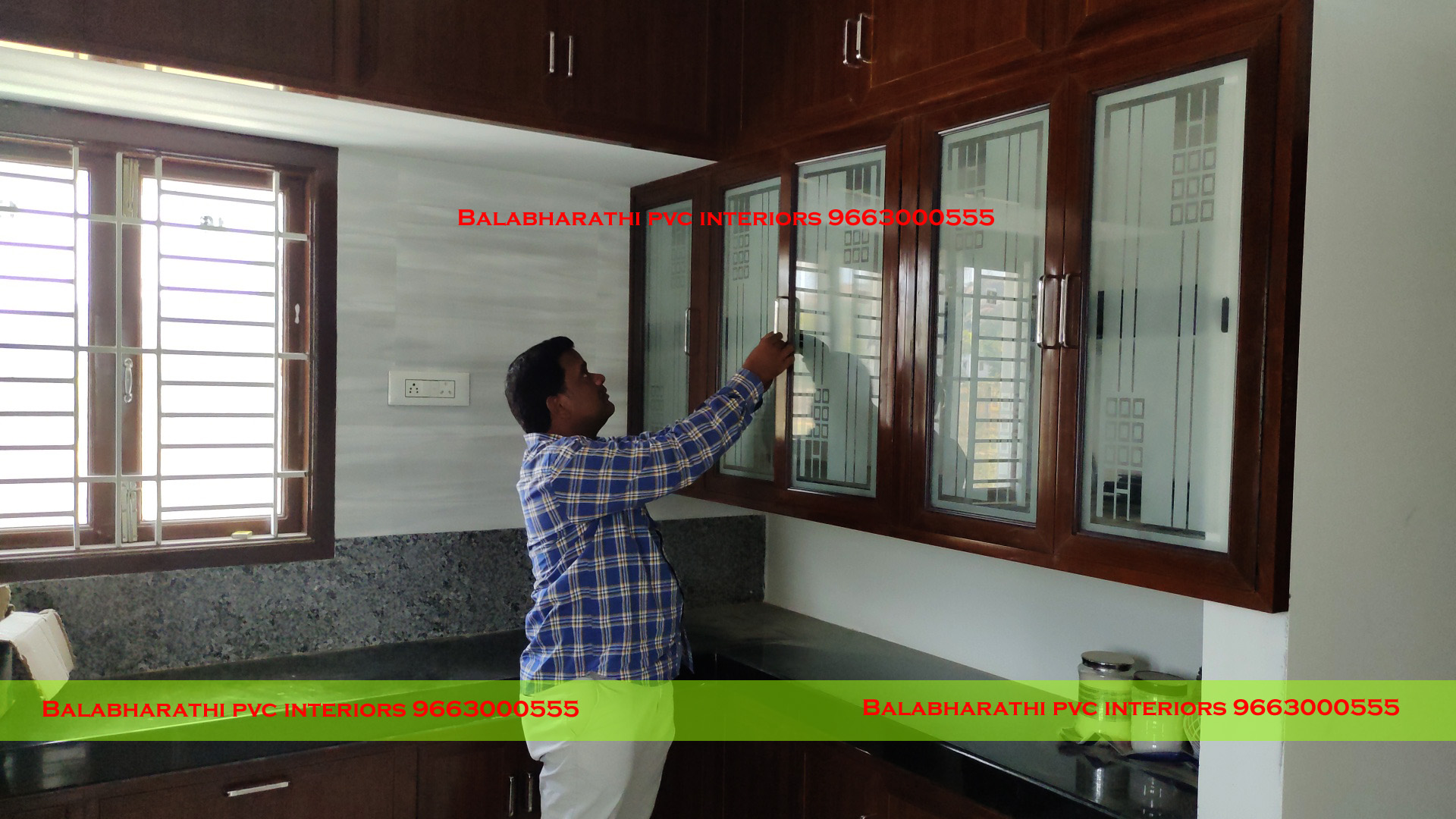 kitchen glass doors design in sangakiri